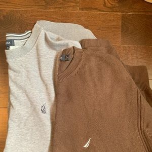 Men’s XXL Nautica cotton knit sweater & sweatshirt
